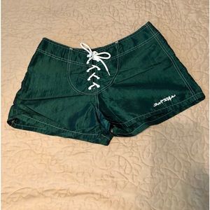Surf Style Vintage Board Shorts Surfing Trunks Women's Large